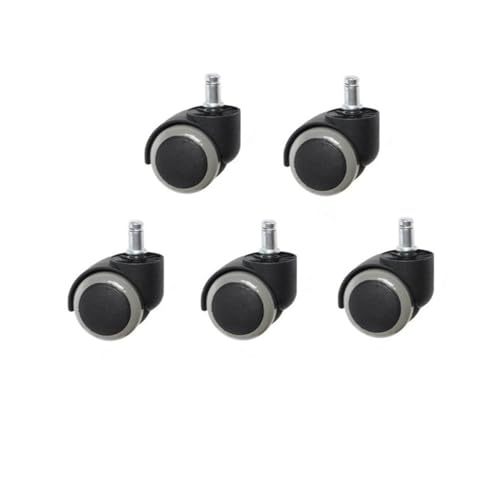 10mm/11mm 2 zoll sicherungsring/Schraube Pu Bürostuhl rollen Große Schwenk Räder Leise(Circlip-gray-10mm) von RFXOGTYFZ