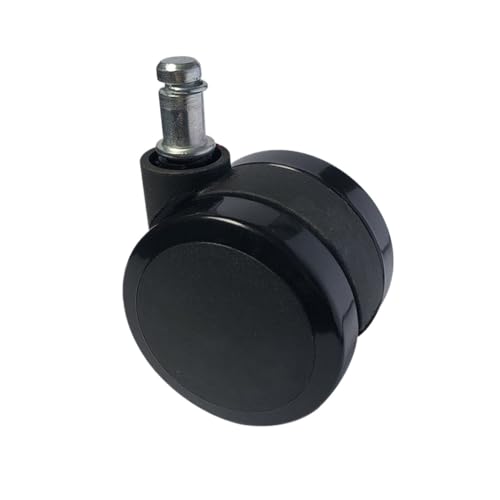 2,5-zoll Drehstuhl M10/M11 Rad Universal boss Büro rollen Computer Zubehör Stumm(Circlip-black) von RFXOGTYFZ
