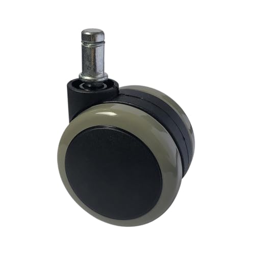 2,5-zoll Drehstuhl M10/M11 Rad Universal boss Büro rollen Computer Zubehör Stumm(Circlip-grey) von RFXOGTYFZ