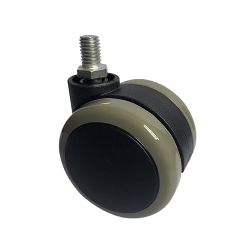 2,5-zoll Drehstuhl M10/M11 Rad Universal boss Büro rollen Computer Zubehör Stumm(Screw-grey) von RFXOGTYFZ