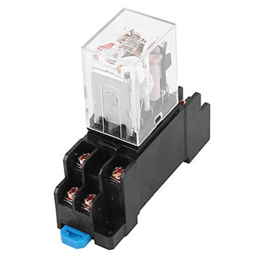 2 Stücke HH52P-L AC 36 V Spule 8 Terminals 35mm Din-schiene Rotes Licht Leistungsrelais w Sockel von RFXOGTYFZ