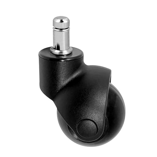 _2 Zoll Kugelgelenk Typ Allgemeine Möbel Bürostuhl Nylon PU Rad/Schraube M11 * 22 Boden Rad Kugelrolle von RFXOGTYFZ