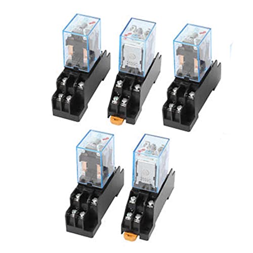 20 stücke AC240V5A Spule 8 Terminals 35mm Din-schiene Montieren Elektromagnetische Relais w Sockel von RFXOGTYFZ