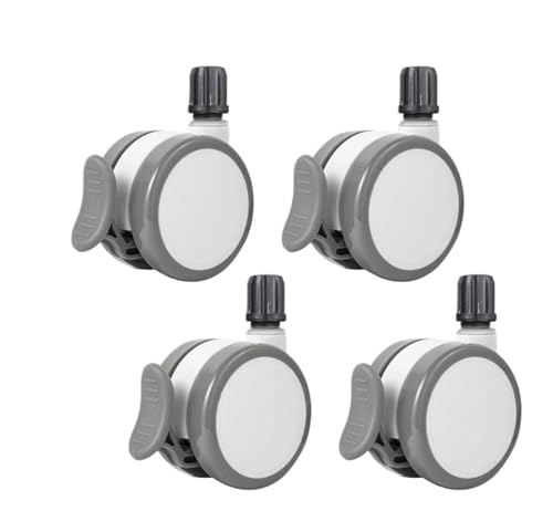 4 PCS/Charge Walker Caster Möbel Zubehör Pulley Rahmen Rohr Bremse Rad(22) von RFXOGTYFZ