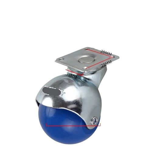 4 STÜCKE 2-zoll flache sofa rad sphärische nylon lenkrolle möbel kaffee tisch TPR stille(SJB920-300A) von RFXOGTYFZ