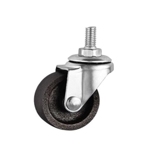 4 Teile/los 1,5 zoll/2 zoll/2,5 zoll/3 zoll Licht gusseisen Caster Metall Flache Universal Pulley Winkel(M10x15,3 Inch) von RFXOGTYFZ