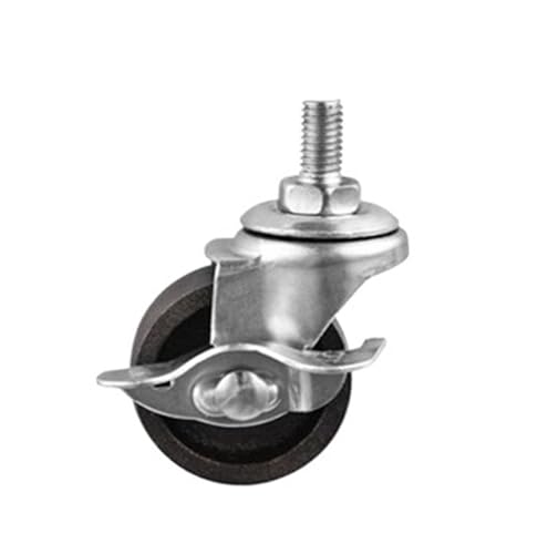 4 Teile/los 1,5 zoll/2 zoll/2,5 zoll/3 zoll Licht gusseisen Caster Metall Flache Universal Pulley Winkel(M8x15-01,3 Inch) von RFXOGTYFZ