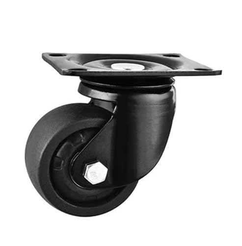 4 Teile/los 2 zoll/2,5 zoll/3 zoll Niedrigen Mitte der rollen Mechanische Ausrüstung Schrank Bremse Räder Industrie Nylon(Universal,2 Inch no bearing) von RFXOGTYFZ