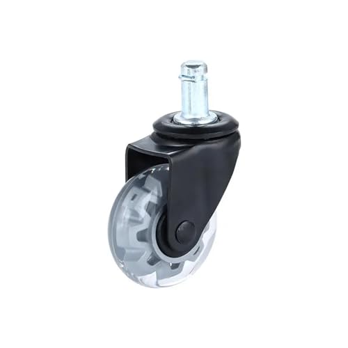 5 Teile/los 2 zoll Pol Bürostuhl rollen Swivel Gummi Weiche Sicherheit Rollen/PU Transparent Möbel rollen von RFXOGTYFZ