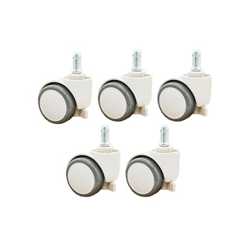 5 Teile/los Universal Rad Schwerkraft M11 self-Locking Automatische Bremse Computer Zubehör(Gray White) von RFXOGTYFZ