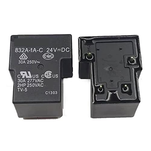 5PCS Relais 832A-1A-C 12VDC 24VDC 4PIN 30A/250VAC(832A-1A-C 12VDC) von RFXOGTYFZ