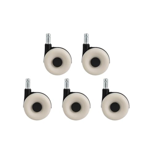Stuhl Rad Zubehör Computer Pulley Hub Caster Universal Gummi(Beige) von RFXOGTYFZ