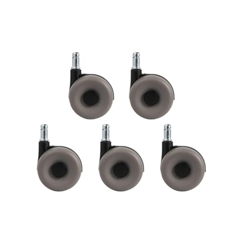 Stuhl Rad Zubehör Computer Pulley Hub Caster Universal Gummi(Gris) von RFXOGTYFZ