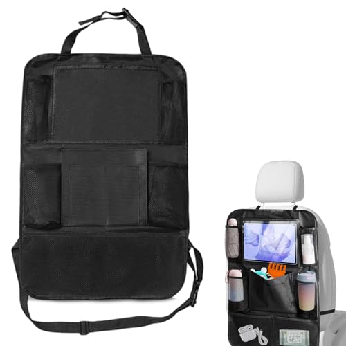 RFYTDCF 2 Stück Autositz Organizer, Auto Organizer Kinder Wasserdichter Universeller Rückenlehnenschutz 600D Oxford Rücksitzschoner Autoorganizer für Autofahrten Urlaub von RFYTDCF