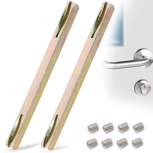 RFYTDCF 2 Stück Vierkantstift 8 * 130MM Drückerstift Eisen-Vierkantstift Verzinkt Befestigungsstift Türgriff mit 8 Stk. M6 Innensechskant Schrauben für Drückergarnitur Türdrücker RFYTDCF 2 Stück Vierkantstift 8 * 130MM Drückerstift Eisen-Vierkantstift Verzinkt Befestigungsstift Türgriff mit 8 Stk. M6 Innensechskant Schrauben für Drückergarnitur Türdrücker von RFYTDCF
