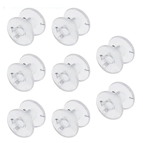 8 Stück Jalousien-Schnur, Sicherheitsrollo, Kordelwickler, Fensterrollos, Schnurhalter, transparente Klampe für Zuhause, Büro, Verwendung von Blindschnur, klare Sicherheit von RG-FANTASI