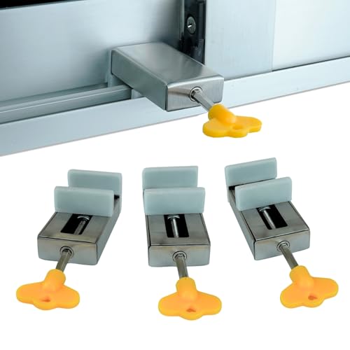 RG-M1® 3er-Pack Kindersicherung & Sicherheitsschloss für Tür und Schiebefenster | Fenster Kindersicherung, Diebstahlsicherung & Schutz für Kinder im Haus von RG-M1