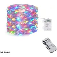 10m Led-Streifen 100 Led Rgb Multicolor Batterie Licht Weihnachtsbeleuchtung Baum Draht 10m Led-Streifen 100 Led Rgb Multicolor Batterie Licht Weihnachtsbeleuchtung Baum Draht von RG