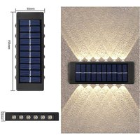 12 Led Solar Wandleuchte Ip65 Bidirektional Garten Te-B0570 12 Led Solar Wandleuchte Ip65 Bidirektional Garten Te-B0570 von RG