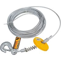 20m 4mm Verzinktes Drahtseil Winde Kabel Haken Schleppanhänger 20m 4mm Verzinktes Drahtseil Winde Kabel Haken Schleppanhänger von RG