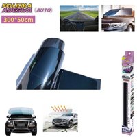 300 X 50 Cm, Schwarz, 5 % Uv-Schutz, Selbstklebende Fenstertönungsfolie Für Autos von RG