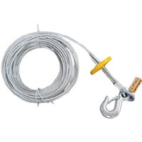 30m 6mm Verzinktes Drahtseil Winde Kabel Haken Schleppanhänger 30m 6mm Verzinktes Drahtseil Winde Kabel Haken Schleppanhänger von RG