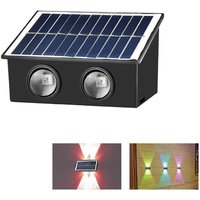 4 Led Solar Wandleuchte Ip65 Rgb Garten Te-B0573 4 Led Solar Wandleuchte Ip65 Rgb Garten Te-B0573 von RG