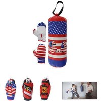 41cmboxsack-Setmithandschuhenfürkinder,boxtrainingsspiel,kickboxen von RG