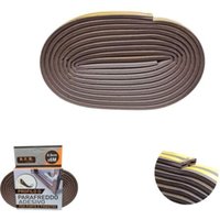 6 Mt Klebedichtung Draft Exclusive Für Türen Und Fenster Braun 9mm D von RG