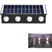 8 Led Solar Wandleuchte Ip65 Kaltweiss Garten Te-B0577 8 Led Solar Wandleuchte Ip65 Kaltweiss Garten Te-B0577 von RG