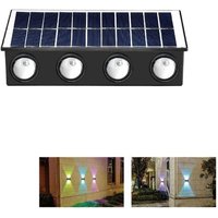 8 Led Solar Wandleuchte Ip65 Rgb Garten Te-B0579 8 Led Solar Wandleuchte Ip65 Rgb Garten Te-B0579 von RG