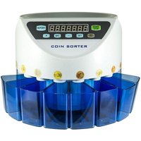 Automatischerelektrischermünzzähler,münzsortierer,8schubladen,digitalermünzzähler von RG