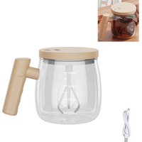 Automatischer Mischbecher, 500 Ml, Nachfüllbar, Glas, Tee-/kaffeerührer, A-750 von RG