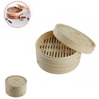 Bambus-Dampfgarer, Gesunde Asiatische Küche, 20,5 Cm Regale von RG