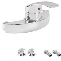 Chrom-Mischbatterie Für Zuhause, Badezimmer, Badewanne, Waschbecken, Installationsset 8067 von RG