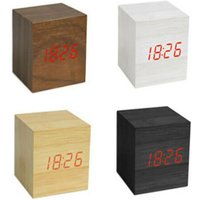 Digitaler Wecker Aus Holz Mit Led-Anzeige Und Datumswürfel-Tischuhr Js-017 Digitaler Wecker Aus Holz Mit Led-Anzeige Und Datumswürfel-Tischuhr Js-017 von RG