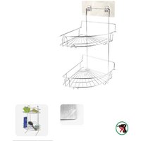 Doppeleck-Wandregal, Klebe-Organizer, Lagerregal 03490 von RG