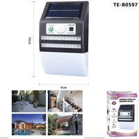 Doppelstreifen-Led-Wandleuchte Für Den Aussenbereich Mit Solarbewegungssensor 0597 von RG