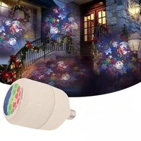 E27 Weihnachtsmann Rentier Rotierende Rgb Led Lichteffekt Projektorlampe E27 Weihnachtsmann Rentier Rotierende Rgb Led Lichteffekt Projektorlampe von RG