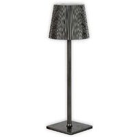G02modernewiederaufladbareled-Touch-Tischlampefürrestaurants,gunmetalgrey von RG