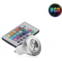 Led-Strahlerrgb-Lichtgu10-Glühbirne5wmulticolorprogrammierbarefernbedienung von RG