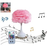 Rgbwled-Lampemitrosafedern,nachttisch,bluetooth-Fernbedienung,musik von RG