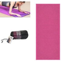 Rutschfestes Handtuch, Yogamatte, Pilates, Mikrofaser, Pink, 94496 von RG