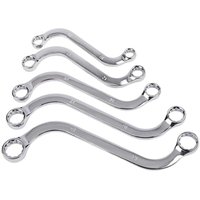 Satz Mit 5 Mechanischen Ringmaulschlüsseln Typ S, Fest, Mit Auto-Ring, Polygonal, 10–19 Mm Satz Mit 5 Mechanischen Ringmaulschlüsseln Typ S, Fest, Mit Auto-Ring, Polygonal, 10–19 Mm von RG