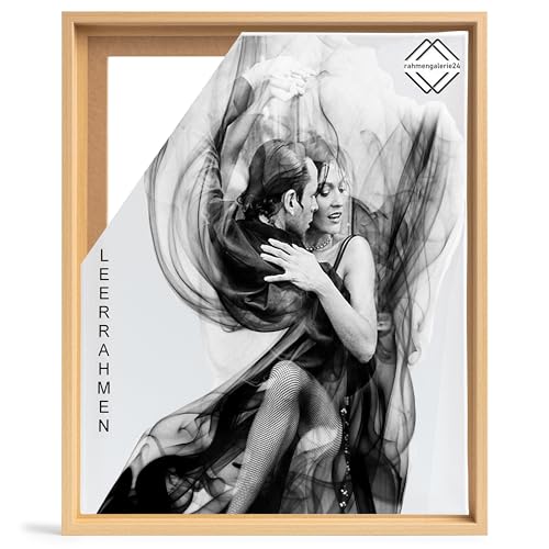 Bilderrahmen Leerrahmen für Leinwand Bilder auf Keilrahmen | Format 30x90 cm in Buche Holz Optik Bilderrahmen Leerrahmen für Leinwand Bilder auf Keilrahmen | Format 30x90 cm in Buche Holz Optik von RG24