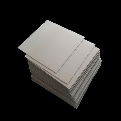 1 Stück hochglanzpolierte AlN-Keramikplatten – ultradünner Isolator, hohe Wärmeleitfähigkeit und elektrische Isolierung(50.8 * 50.8 * 0.1mm) von RGALIYAO