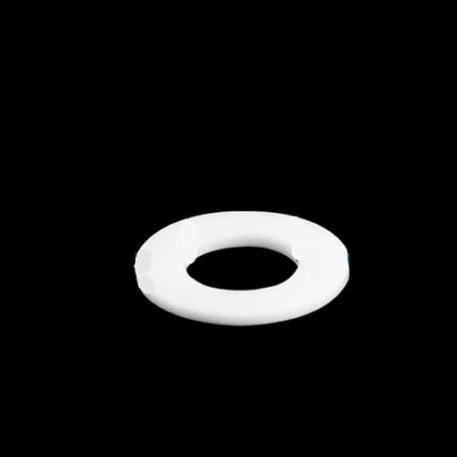 1 Stück weiße PTFE-Dichtungsscheibe – DN15 bis DN200 – Dichtungs-O-Typ-Abstandshalter for hohe Temperatur- und Chemikalienbeständigkeit(18x45x3mm) von RGALIYAO