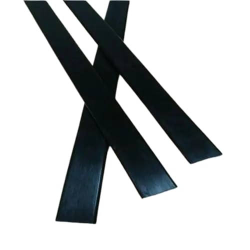 4 Stück hochfeste Fiberglas-Vierkantstäbe – 0,5 m flache, pultrudierte Fiberglasstreifen for vielseitige Anwendungen(3x12x500mm) von RGALIYAO