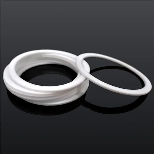 50 Stück PTFE-Unterlegscheiben for Manometer – 1,25 mm dicke Dichtungsabstandshalter for Wasserrohrverbindungen(14x18x1.25mm) von RGALIYAO