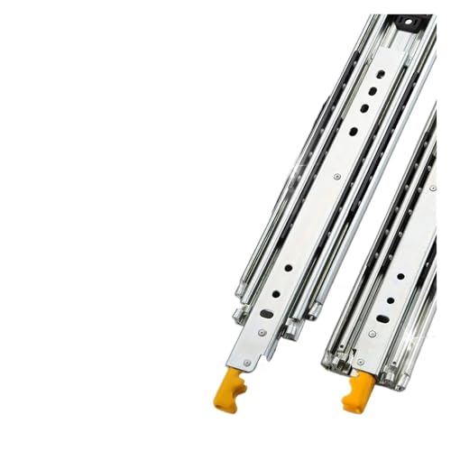 Hochleistungs-Schubladenschienen mit Schloss – Vollauszugslager, 500 lbs Kapazität, erosionsbeständig, einfache Installation – 1 Paar(34in) von RGALIYAO